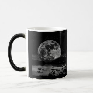 Mug Magic Lune pleine N&B