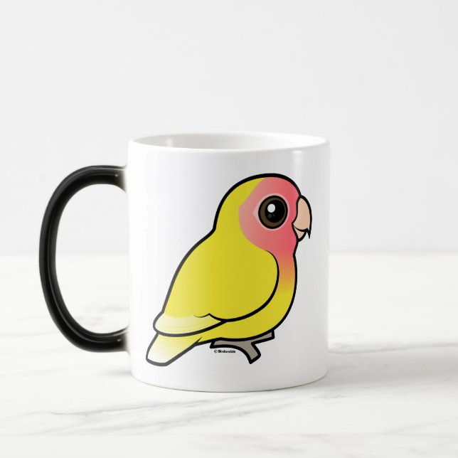 Mug Magic Lutino Pêche-a fait face à la perruche (Gauche)