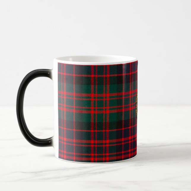 Mug Magic MacDonald Clan Tartan et MacDonald Clan Crest (Gauche)