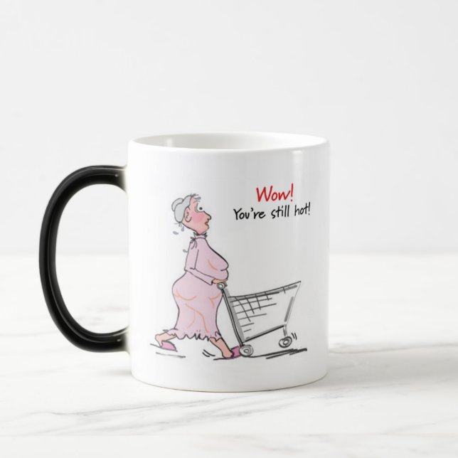 Mug Magic Madame ayant une bouffée de chaleur (Gauche)