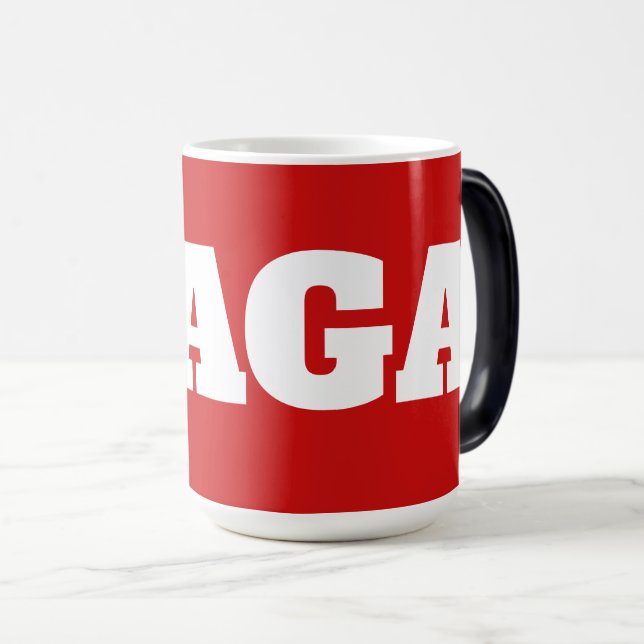 Mug Magic MAGA N'a besoin d'aucune description (Devant droit)
