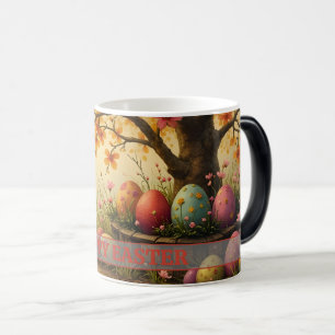 Mug Magic Magie de fleurs printanières avec Splendor d'oeufs