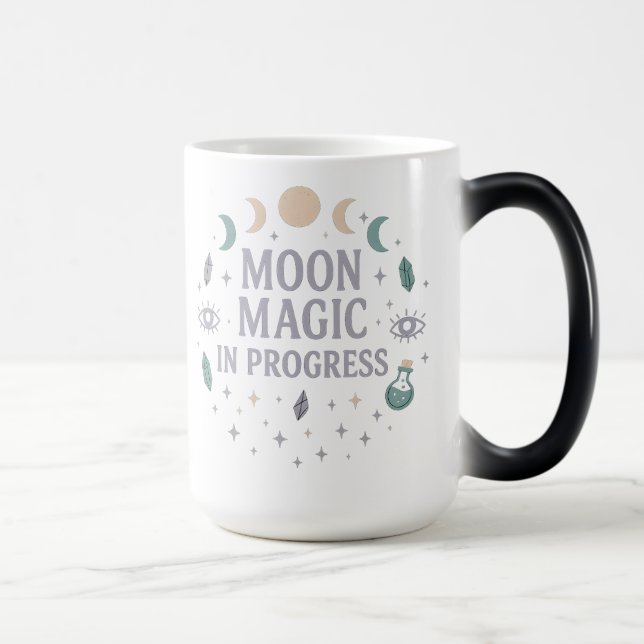 Mug Magic Magie de la lune en cours - Vibes célestes (Droite)