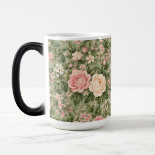 Mug Magic Magie de rose rose vintage Cottagecore Morphin