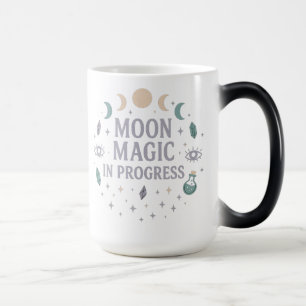Mug Magic Magie Lunaire En Cours Décor De Sorcière Céleste B