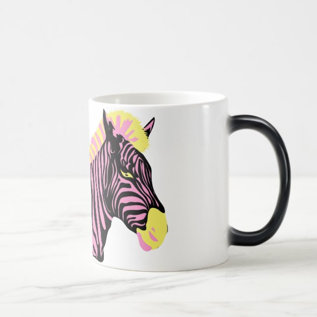 Mug Magic Magnétique de zèbre (Droite)