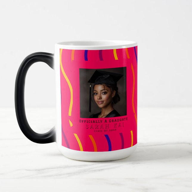 Mug Magic Magnifique impression rayée Ingénieur certifié (Gauche)