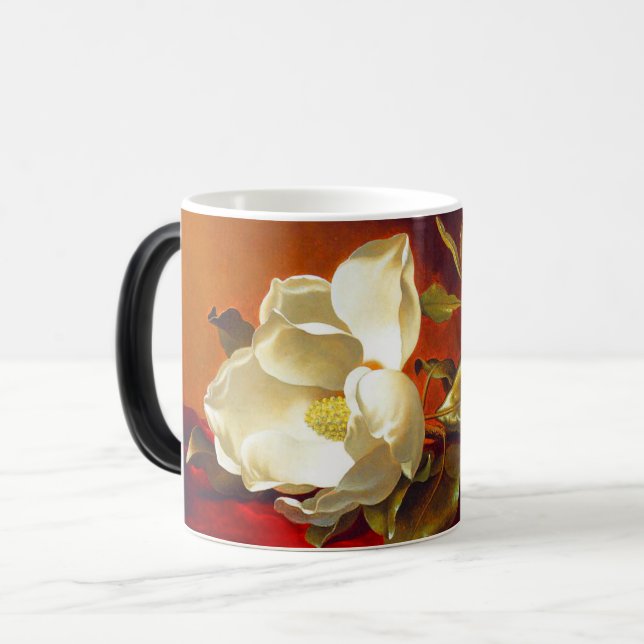 Mug Magic Magnolia sur Red Velvet Martin Johnson Heade (Devant gauche)