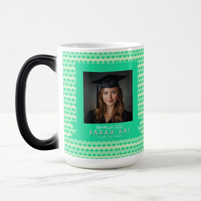 Mug Magic Maîtres de la graduation à motif Chevron classique (Gauche)