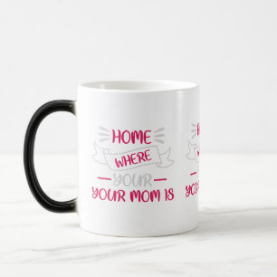 Mug Magic Mama de football Maman de sport Typographie classi
