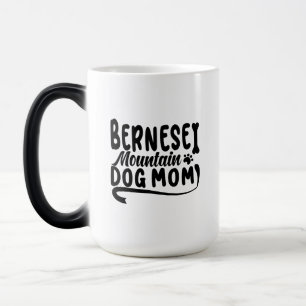 Mug Magic Maman bernoise chiot, Mère bernoise chien, Maman b