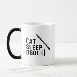Mug Magic Mangez Sleep Oboe Répéter Oboist Funny