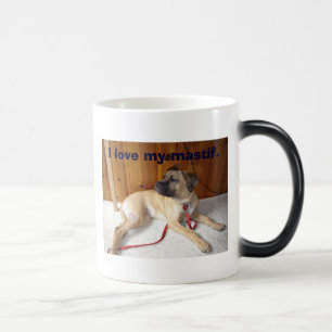 Mug Magic Mastif, j'aime mon mastif.