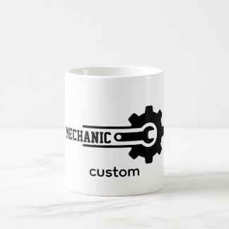 Mug Magic Mechanic Gear Logo – Automotive & Workshop Design
