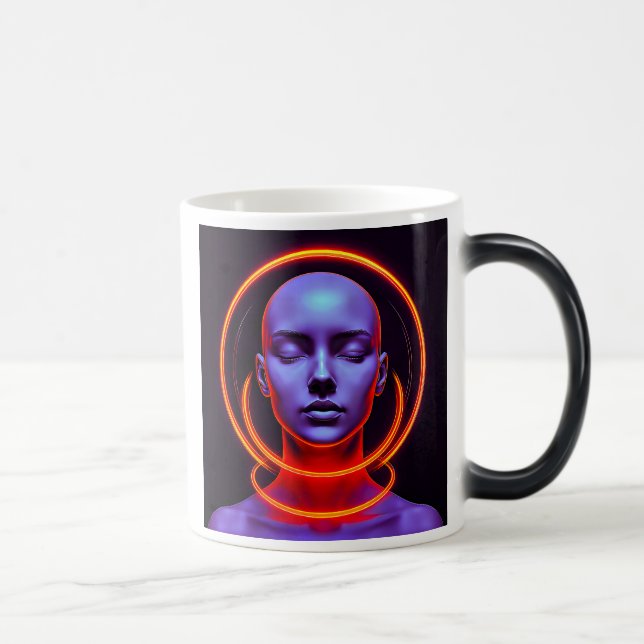 Mug Magic Méditation futuriste halo sacré (Droite)