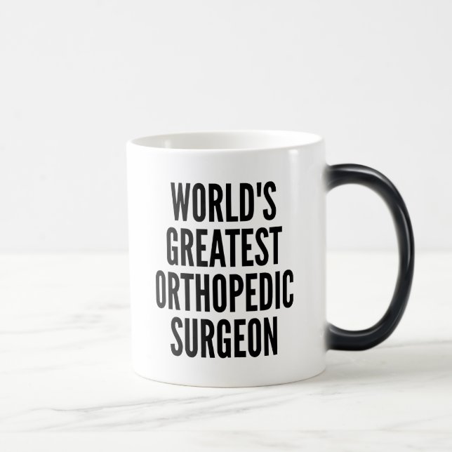 Mug Magic Meilleur chirurgien orthopédique au monde (Droite)
