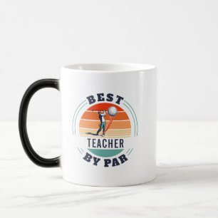 Mug Magic Meilleur Enseignant Par Par Retro Golf Personnalis