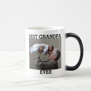 Mug Magic Meilleur Grand-Père Jamais Photo Personnalisée Cré
