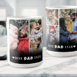 Mug Magic Meilleur Papa du Monde Collage Photo Personnalisé<br><div class="desc">Mug personnalisé "Meilleur papa de tous les temps" avec un collage de 8 photos. Ce mug sincère est parfait pour célébrer le rôle de votre père en tant que "Meilleur papa de tous les temps". Avec un collage de huit photos de famille chéries, il capture des souvenirs spéciaux pour un...</div>