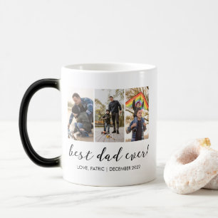 Mug Magic Meilleur papa jamais garder Multi Photo