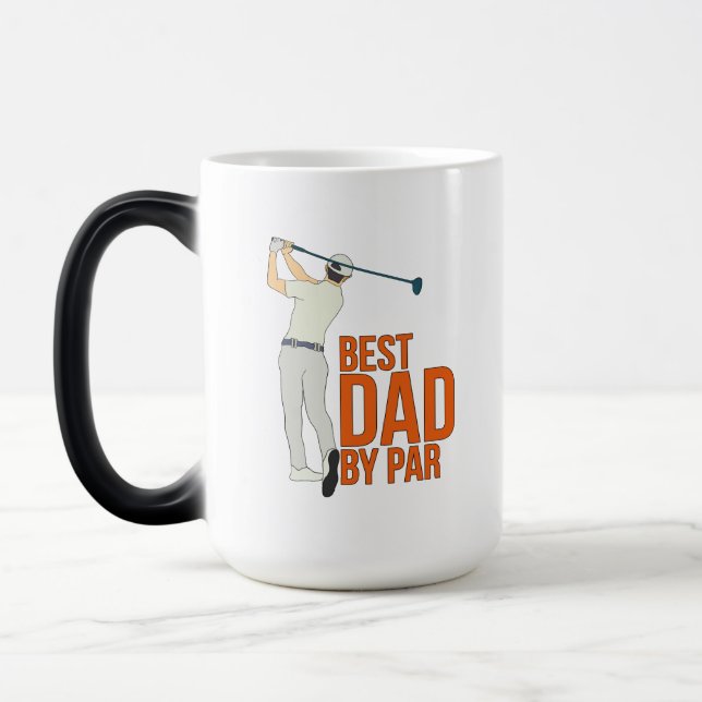 Mug Magic Meilleur papa par rapport (Gauche)