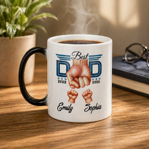Mug Magic Meilleur Papa Personnalisé   Fête des Pères person