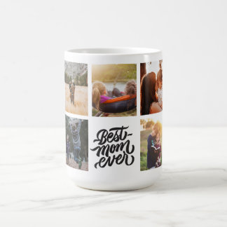 Mug Magic Meilleure maman Jamais personnalisée Collage photo