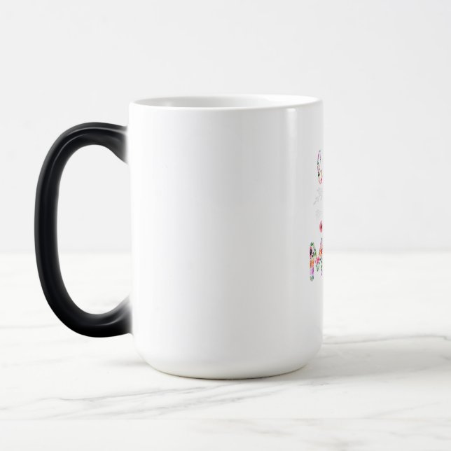 Mug Magic Mère bénie d'être appelée maman et fleur de Meme (Gauche)