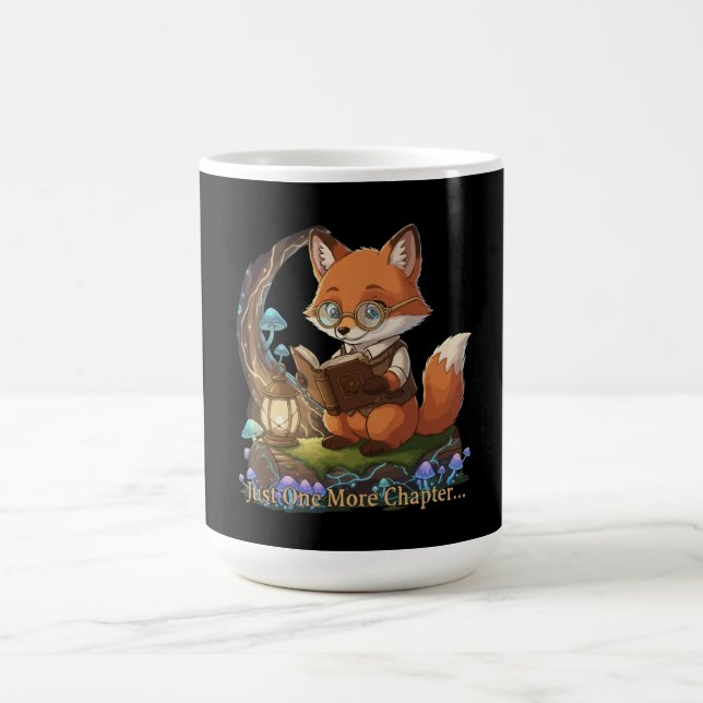 Mug Magic Mignonne Fox Bookworm "Just One More Chapter" Whim (Centre)