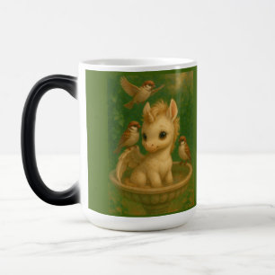 Mug Magic Mignonne, Gros yeux, bébé unisus, pegasus unicorne