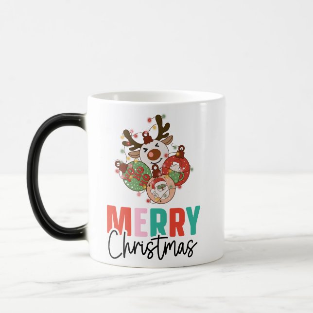 Mug Magic Mignons ornements - Joyeux Noël (Gauche)
