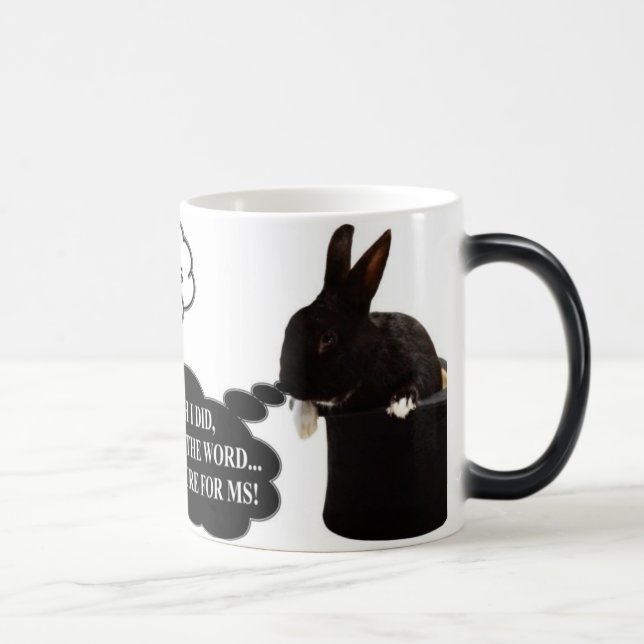 MUG MAGIC MILLISECONDE DE TRAITEMENT DE LAPIN (Droite)