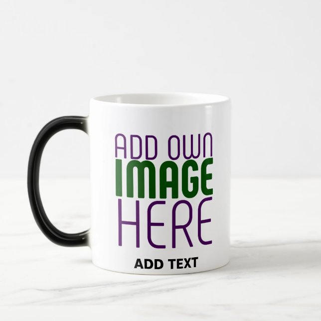 MUG MAGIC MODÈLE DE TEXTE D'IMAGE BLANCHE SIMPLE MODERNE (Gauche)
