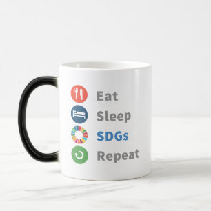 Mug Magic Moderne élégant tendance mignon Objectifs mondiaux