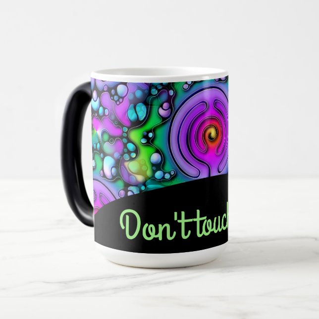 Mug Magic Modes de vie - Art Neurographique Motif 2 (Devant gauche)
