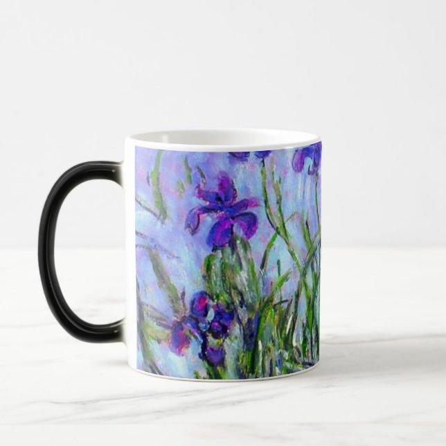 Mug Magic Monet Lilac Irises (Gauche)