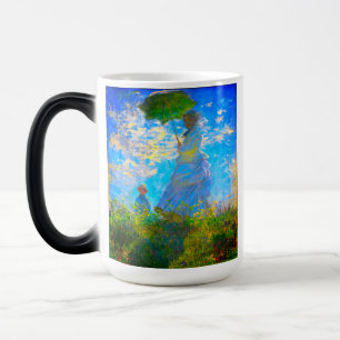 Mug Magic Monet Woman avec un parasol