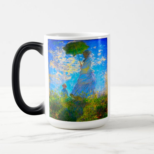 Mug Magic Monet Woman avec un parasol (Gauche)