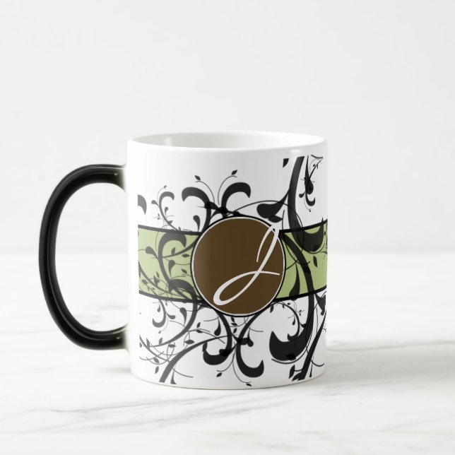 Mug Magic Monogramme Personnalisé Saveur Victorienne (Gauche)