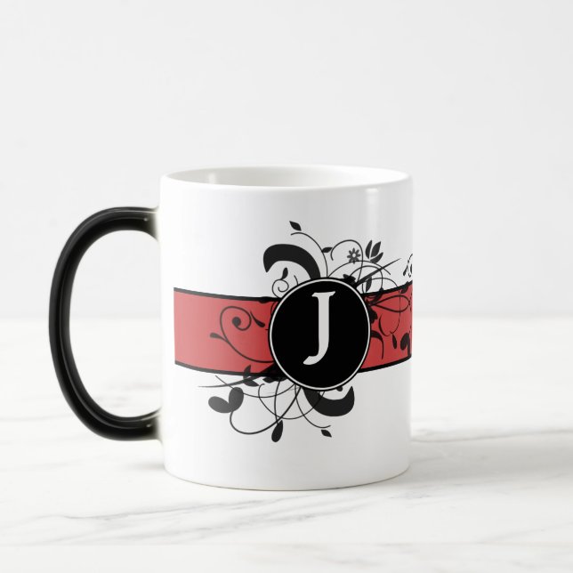 Mug Magic Monogramme Personnalisé Saveur Victorienne (Gauche)