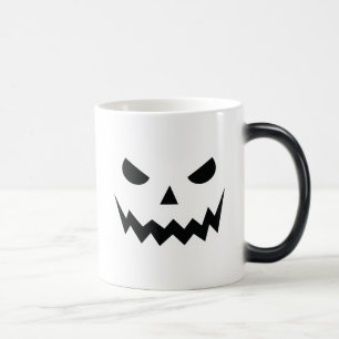 Mug Magic Monstre de Citrouille de Jack-o'-lantern, effrayan