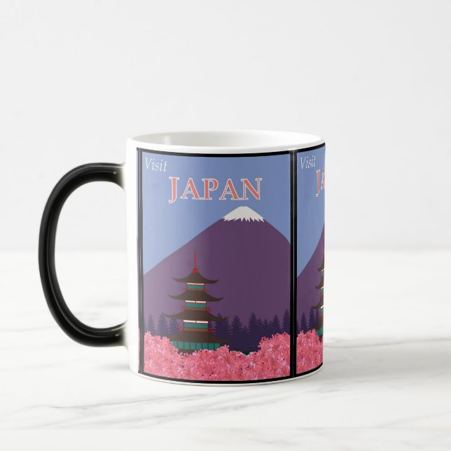 Mug Magic Mont Fuji Majestic : Voyage au Japon (Gauche)