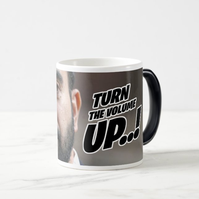 Mug Magic Monter le volume (Devant droit)