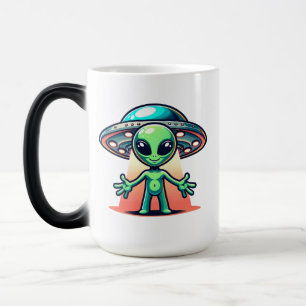 Mug Magic Montez-moi   Alien et OVNI