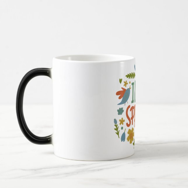 Mug Magic Morph I Love Spring (Gauche)