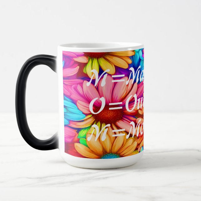 Mug Magic Morpher Mug-M=Magnifique O=Debout M=Mère (Gauche)