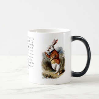 Mug Magic MORPHING : Lapin blanc