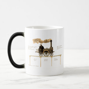 Mug Magic Moteur à vapeur britannique Vintage