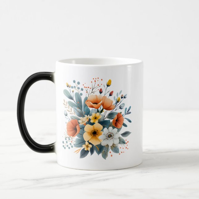 Mug Magic Mother's Day Boho Flowers Clipart-61983 (Gauche)