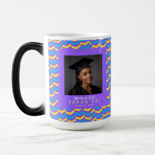 Mug Magic Motif Abstrait Tendance Remise de Diplôme